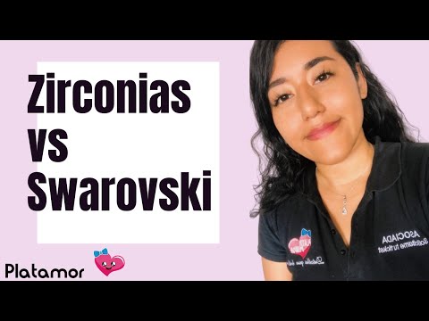 Cuales son las diferecias de las piedras Swarovski y las zirocnias